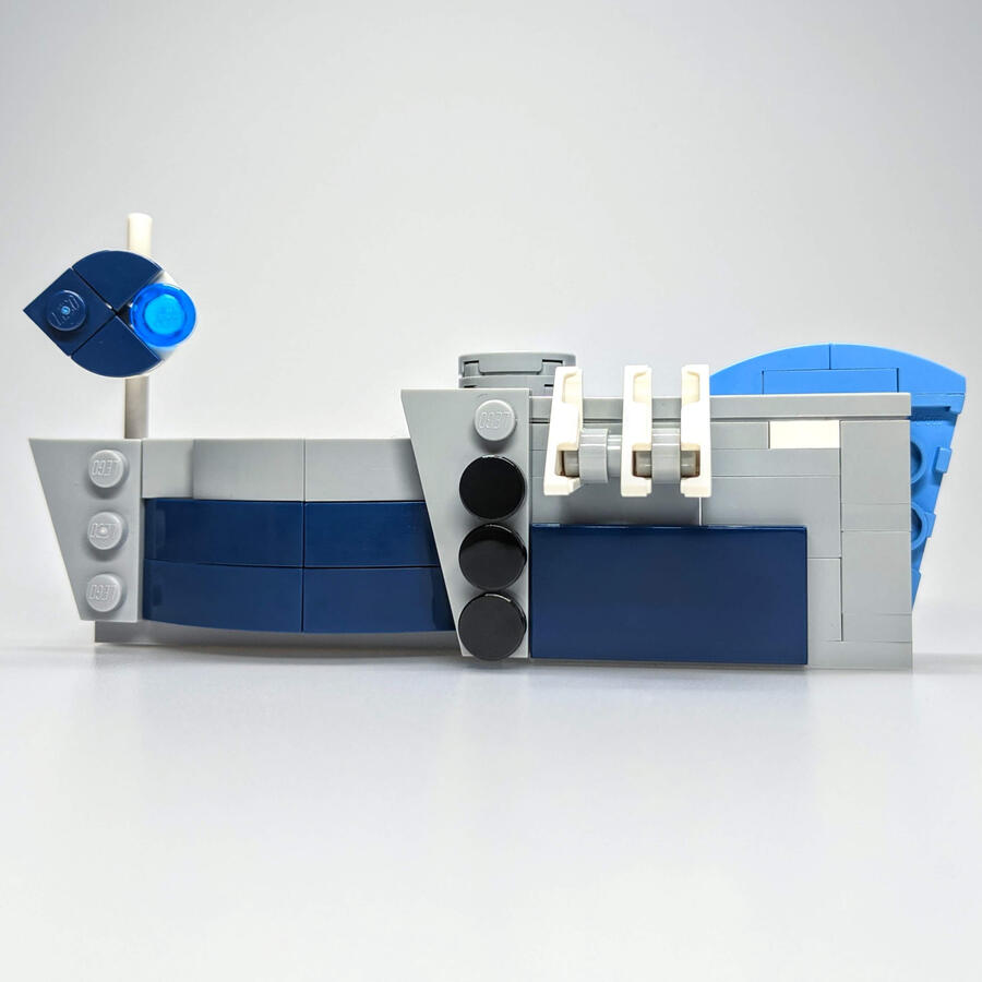 LEGO Sealife Melbourne Aquarium landmark model instructions