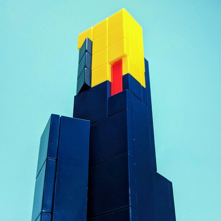 LEGO Eureka Tower landmark model instructions