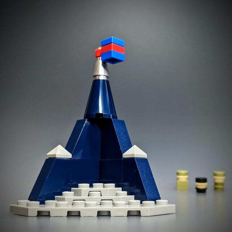 LEGO Ryugyong Hotel landmark model instructions