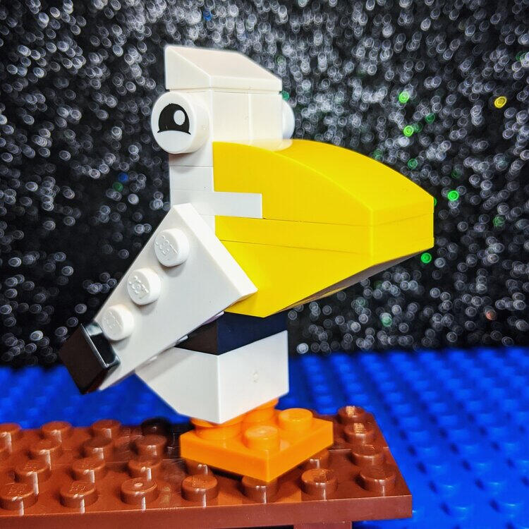 LEGO pelican model instructions