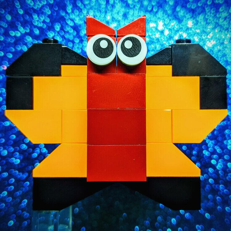 LEGO butterfly model instructions